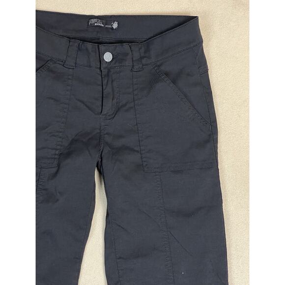 Prana Pants Womens 4 Black Convertible Straight Leg Hiking‎ Camping Outdoors - Picture 3 of 15